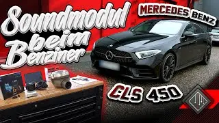 Mercedes Benz CLS 450 | Sound ohne AGA-Modifizierung | CETE Aktive Sound Unit | mcchip-dkr