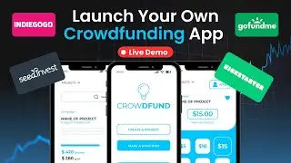 🔴 Live App Demo: Crowdfunding and Donation App like GoFundMe, Kickstarter, or Indiegogo