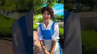 Asking Disney Princesses Questions✨ #epcot #disneyprincess