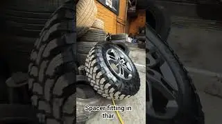 spacer fitting in thar#video