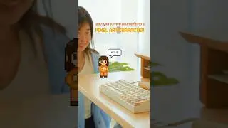 pov: you turned yourself into a pixel art character 👾