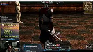 Lineage 2 Nostalgia con el BaronRojo de invitado, quests para cambio de segunda clase elfo oscuro.