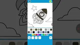 Blue and black SpaceX's Falcon 9  colour video