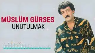 Müslüm Gürses Unutulmak-Altyapı karaoke