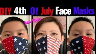 ( # 80 ) How To Make Breathable - Reversible  Face Mask With Filter Pocket & Nose Bridge - Hand Sew