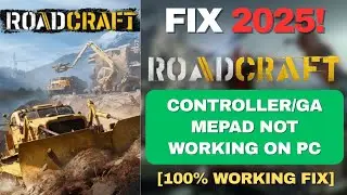 Fix RoadCraft Controller/Gamepad Not Working On PC ✅ | Xbox, PS & Generic Fix (2025)