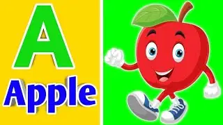 A for apple | अ से अनार | abcd | phonics song