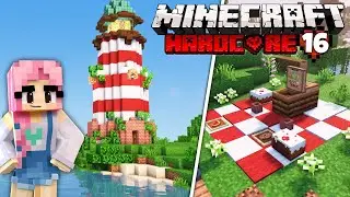 Cozy Seaside Builds! 🏖 | Minecraft 1.18 Let&rsquo;s Play Hardcore | Ep. 16