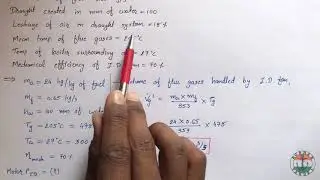 Examples of Power Requirement by FD and ID Fans in Draught System