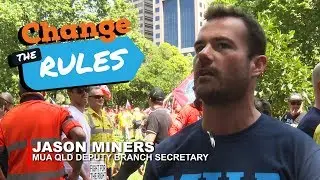 Change The Rules Rally Sydney - Jason Miners
