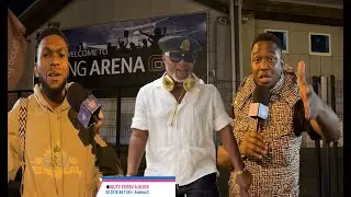 KOFFI OLOMIDE AVANT BALANCE 4H DU MATIN DE LA MONTAGNE TRES CONCENTRE DEVANT ING ARENA SPECTACLE SOM