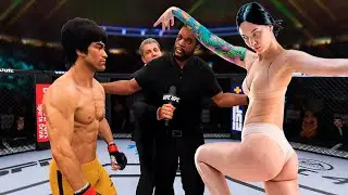 UFC 5 | Bruce Lee vs. Tattoo Ballerina | EA Sports UFC 5