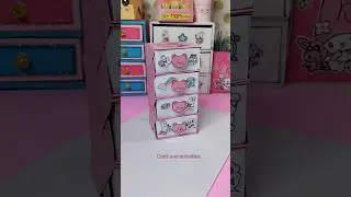 How To Make Paper Drawer | Mini Origami Storage Box | Paper Desk Organizer