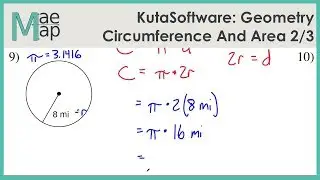 KutaSoftware: Геометрия — окружность и площадь кругов, часть 2