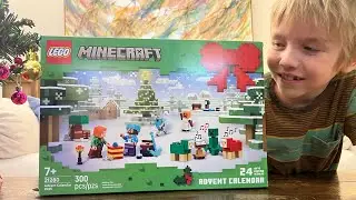 Day 14 - LEGO Minecraft 2025 Advent Calendar #21280 Opening by Jack&rsquo;s HolidayVideos! December 14