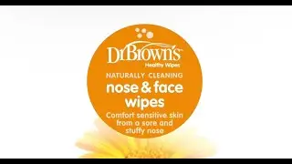 Dr. Brown&rsquo;s&trade; Nose & Face Wipes