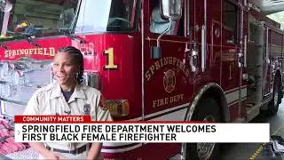 Springfield Fire Department welcomes first black female firefighter