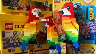 RAINBOW PARROT Lego сlassic 11011 ideas How to build