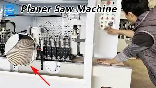 Planer Saw 2 in 1 Combination Integrated Woodworking Moulder Machine High Efficiency