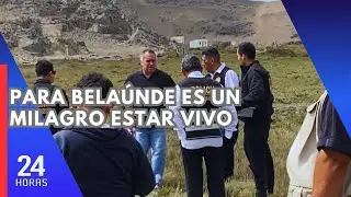 Rafael Belaunde tras ataque a balazos en Cerro Azul: &ldquo;Es un milagro que solo tenga raspones&rdquo;