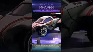 Titanium white reapers out of a MIKU crate! #rocketleague #freestyle #fyp #lucky