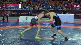 Qual. GR - 68 kg: O. TATAR (TUR) v. A. KHAZANAU (BLR)