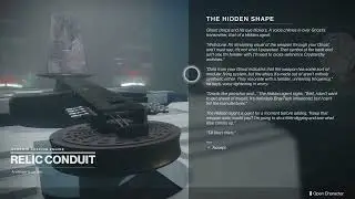 Commune With The Relic Conduit | The Hidden Shape Exotic Quest (Revision Zero | Destiny 2)