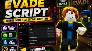 🔥 BEST Evade Script Showcase 2026 | Change Emote, Bot ESP, Player ESP & More 