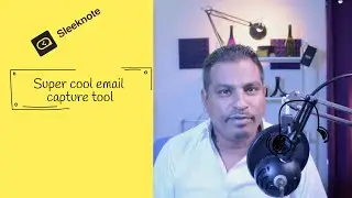 #Sleeknote - A multipurpose email list builder & exit-pop up intent tool  #DigitalMarketingTools2021