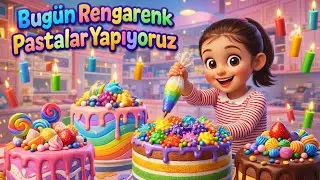 &ldquo;RENGARENK PASTALAR YAPIYORUZ&rdquo;Berra Mutfakda🥳🎂🧁🍰🧑&zwj;🍳🥮🥞 #video 