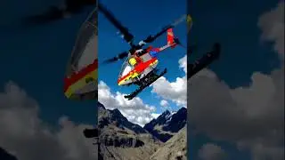 LEGO Helicopter in Action &ndash; Spinning Rotor Build