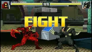 M.U.G.E.N - Spider-Carnage VS Wolvenom