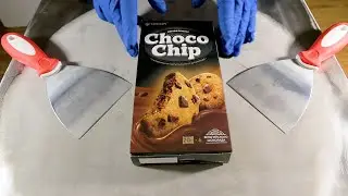 ASMR – ORION CHOCO CHIP  Rolled Ice Cream