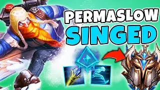 When you're permaslow singed and NOBODY can catch you! (HILARIOUS KITING)