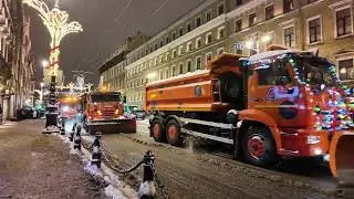 📹🚶‍♂️#5.1🎄 | Новый год в Питере | 2026 | Прогулка по центру города | 04-01-2026