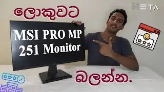MSI PRO MP 251 Business & Productivity Monitor Review | Meta Computers Seeduwa ✨️