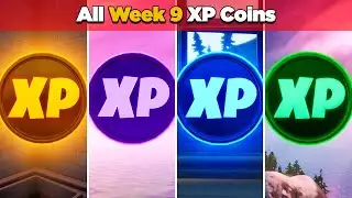 All XP Coins Location Guide WEEK 9 (Fortnite Chapter 2 Season 5)