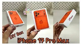 DIY iPhone 17 Pro max (paper craft) | พี่อิ่ม Sn.hobbies