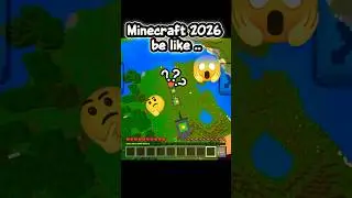 🤔😧Minecraft 2026 be like..🥶😱#minecraft #gaming #shorts