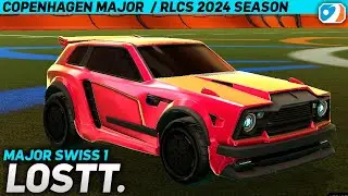 Lostt. Design [Orange Side] | RLCS Copenhagen Major 2024