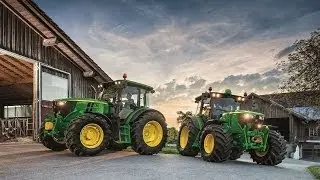 NOWOŚCI John Deere 2014, Zielona wiosna z 6110MC, 6090RC/ PUH Agrotechnika