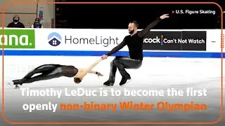 First non-binary Winter Olympian challenges gender stereotypes