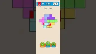 Level 122 - Make the shape | IQ Boost | #walkthrough #viral #iqboost #trending