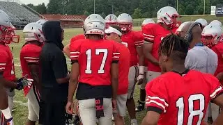 Highlights from first South Pointe spring football scrimmage under DeVonte Holloman