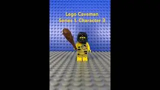 Lego Minifigure. Caveman.  Series 1.  Character 3.