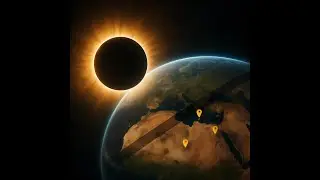 Once in 100-Years Solar Eclipse on August 2, 2027! | 6 Minutes of Total Darkness! 🌑