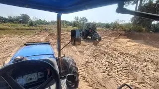 ลุยหน้างานใหม่ งาน ซม. ดันดินปรับที่นา 5050E  TT3.50  🔰🔰🚜🚜