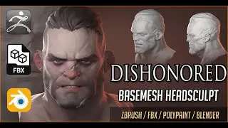 Dishonored Style Basemesh Headsculpt (WhaleHunter)