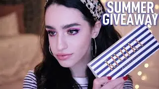 ABH Riviera Palette Giveaway + Colorful Gradient Eyeshadow Tutorial 💛