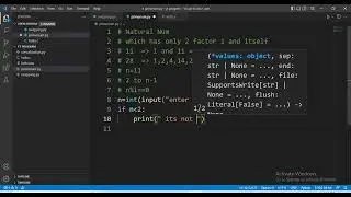 # 3 python program to check prime num